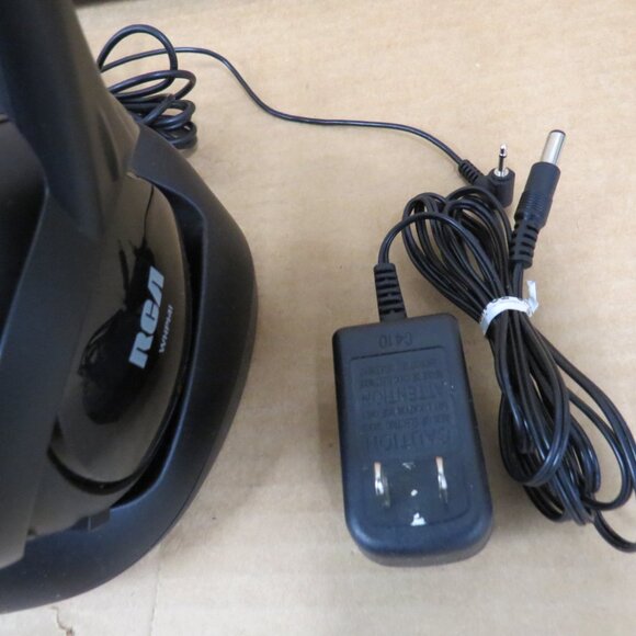 RCA WHP141 Wireless Stereo Headphones 900MHz Power Adapter Manual TESTED WORKS - Picture 5 of 10